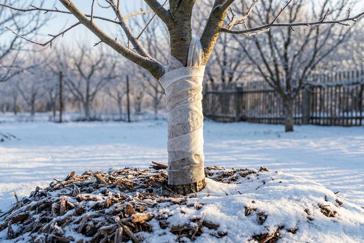 Як врятувати молодий сад від морозів: головні помилки та правильні методи