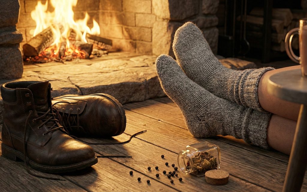 Мороз не пройде: старий народний метод з перцем, який реально зігріває ноги