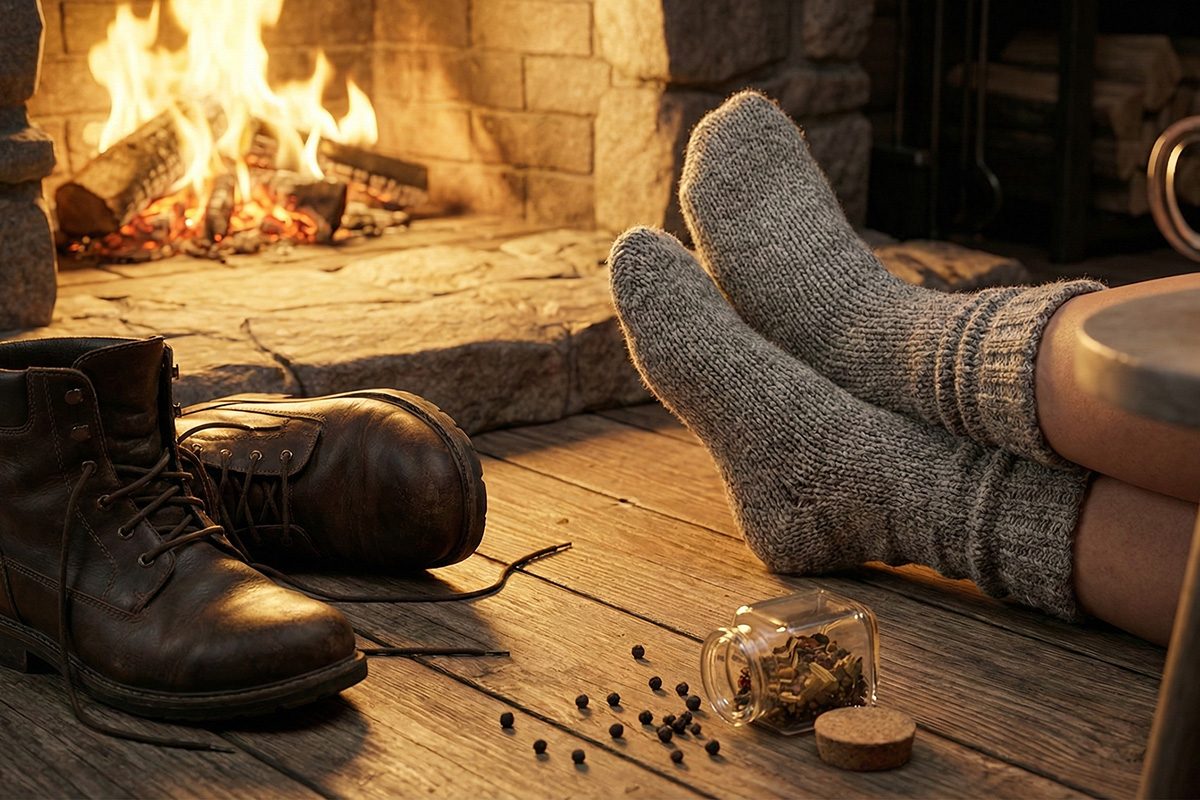 Мороз не пройде: старий народний метод з перцем, який реально зігріває ноги