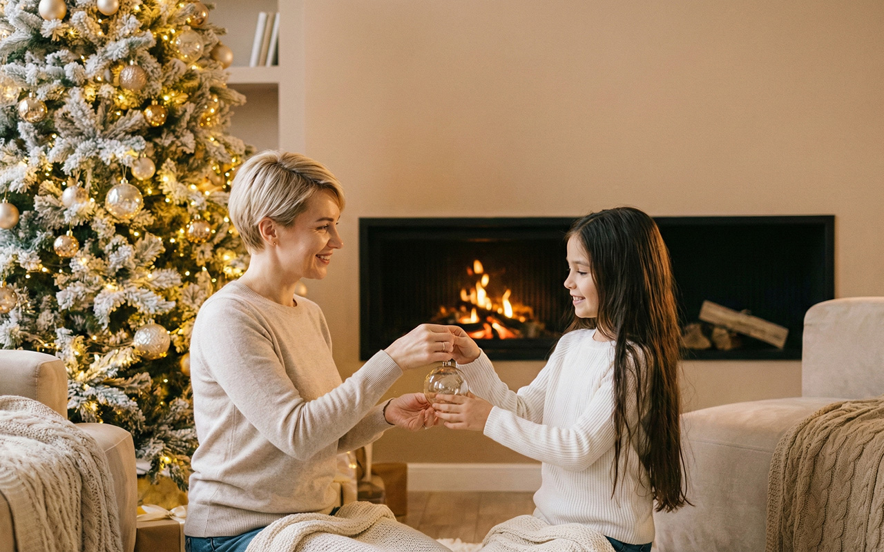 Магія домашнього затишку: Олена Мозгова зачарувала мережу підготовкою до свят разом із донькою