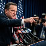 "Кривавий аргумент": Трамп звинуватив Байдена у стрілянині та принизив журналістку в прямому ефірі