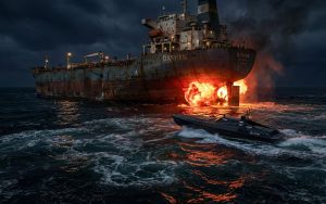 Полювання на «тіньовий флот»: СБУ та ВМС вивели з ладу черговий нафтовий танкер РФ