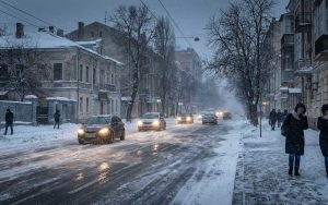 Зима показує характер: українців попередили про сніг та штормовий вітер на вихідних