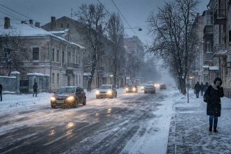 Зима показує характер: українців попередили про сніг та штормовий вітер на вихідних