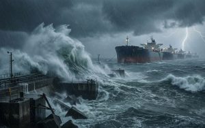 Бюджет РФ під тиском: як шторми та черги танкерів на морі послаблюють військову скарбницю Кремля