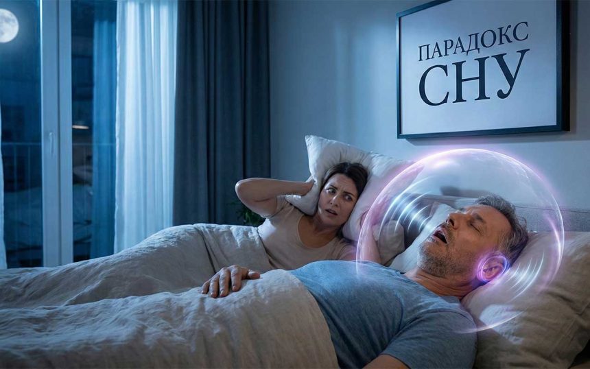 Феномен "вибіркової глухоти": вчені пояснили, чому хропіння не будить саму людину