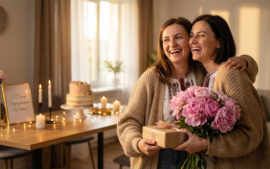 Споріднена душа та вірний друг: 50 найщиріших привітань з днем народження кумі своїми словами