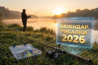 Трофейний рік: повний календар рибалки на 2026 рік та прогноз активності риби