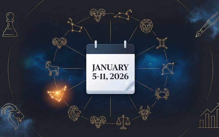 Космічний аудит: що готують зірки на тиждень 5–11 січня 2026 року