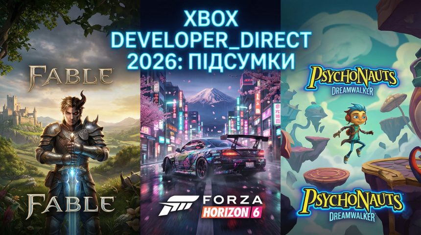 Ігровий вибух 2026 року: Xbox розкриває карти з Fable, Forza Horizon 6 та секретним проєктом Double Fine