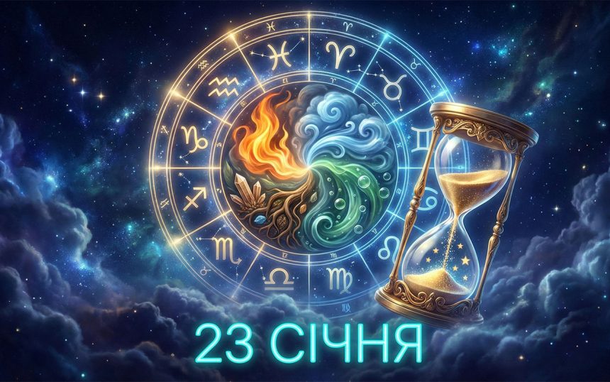 Астрологічний прогноз на 23 січня 2026 року: день стратегічних рішень та емоційних відкриттів