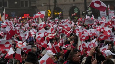 Протести в Данії через Гренландію: тисячі людей відповіли на заяви Трампа