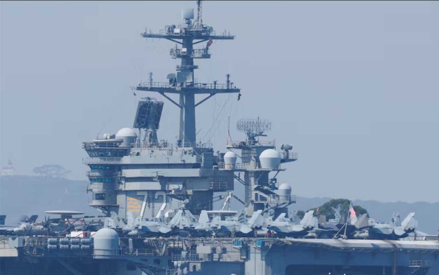 Вогняне небо над Аравією: ВМС США знищили іранський дрон, що загрожував авіаносцю USS Abraham Lincoln