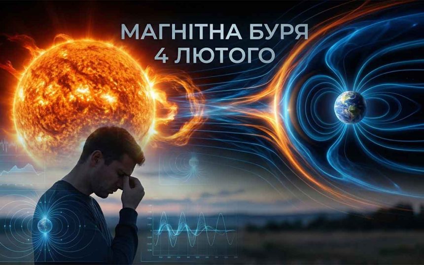 Сонячний шторм атакує Землю: детальний прогноз магнітної бурі на 4 лютого та поради для метеозалежних