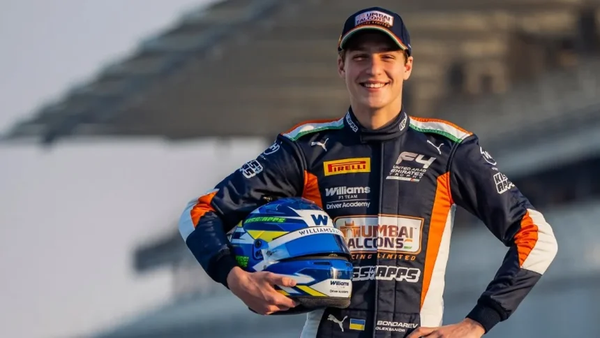 Українець Олександр Бондарев виграв титул UAE4 Series на Формулі 4