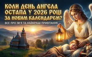 День ангела Остапа 2026: Коли святкувати за новим календарем, значення імені та щирі привітання