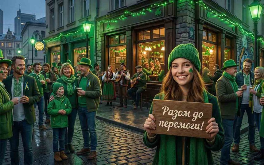 Смарагдове свято незламності: як День святого Патрика об’єднав Ірландію та Україну