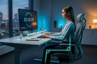 Тиха загроза малорухливого способу життя: як врятувати хребет і зір при сидячій роботі