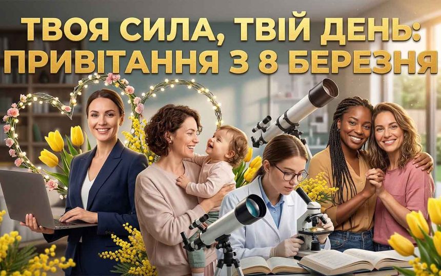 Найкращі привітання з 8 березня 2026 року: глибокі та щирі слова для кожної особливої жінки у вашому житті