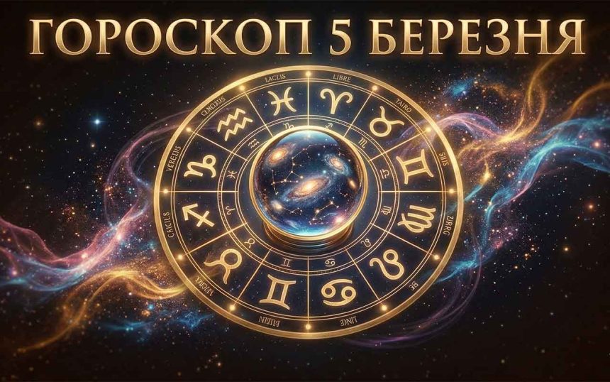 Гороскоп на 5 березня 2026 року: Глобальні трансформації та містичні знаки для кожного знака Зодіаку