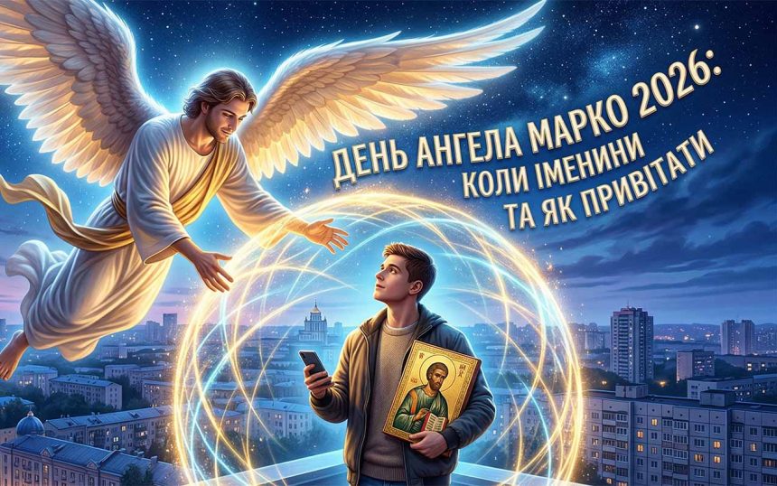 День ангела Марко 2026: коли іменини в Україні за новим календарем та як привітати