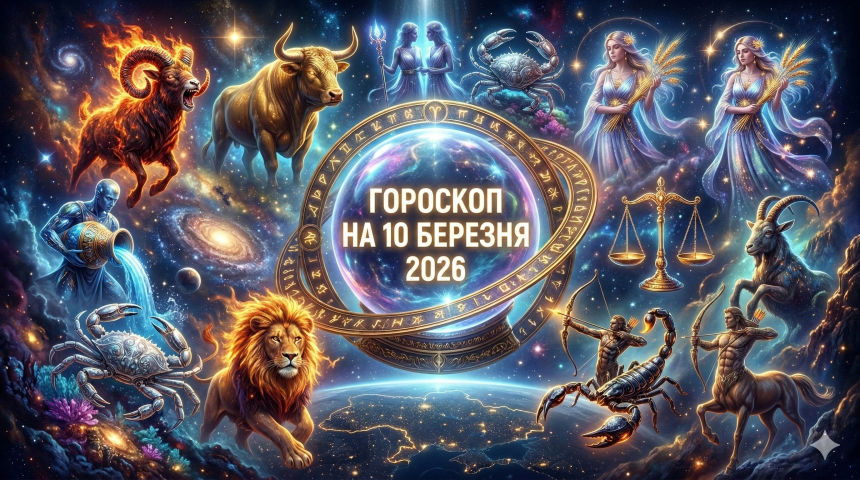 Гороскоп на 10 березня 2026 року: Кардинальні зміни, фінансові виклики та несподівані союзи для всіх знаків зодіаку