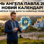 День ангела Павла 2026: головні дати за новим календарем, значення імені та щирі привітання