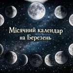 Повня 3 березня та молодик 19-го: місячний календар на березень 2026