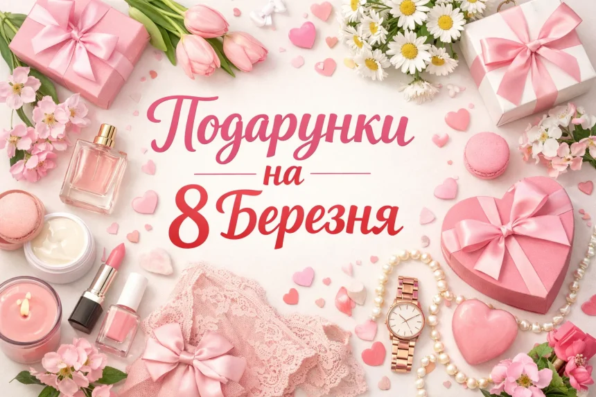 Що подарувати на 8 березня 2026 в Україні: ідеї подарунків