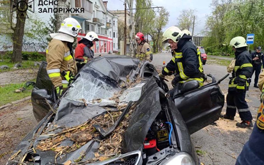 Сильний вітер в Україні: наслідки шторму та прогноз ДСНС
