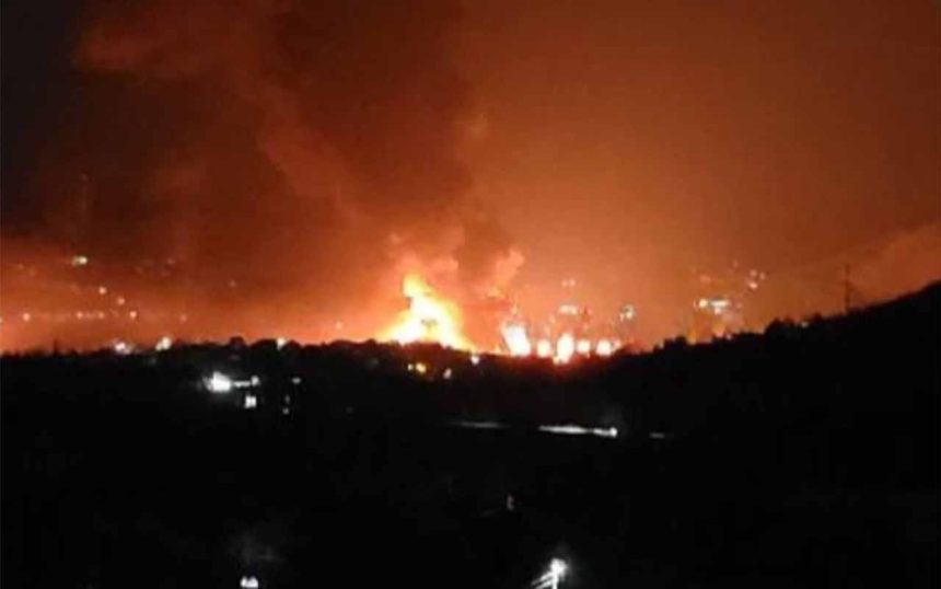 Атака дронів на Туапсе: пожежа на НПЗ та евакуація населення