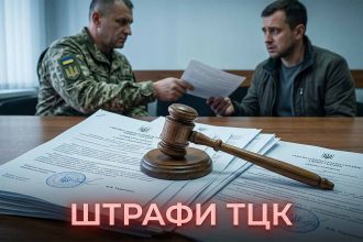 Штрафи від ТЦК за порушення військового обліку: законні підстави та реалії оскарження