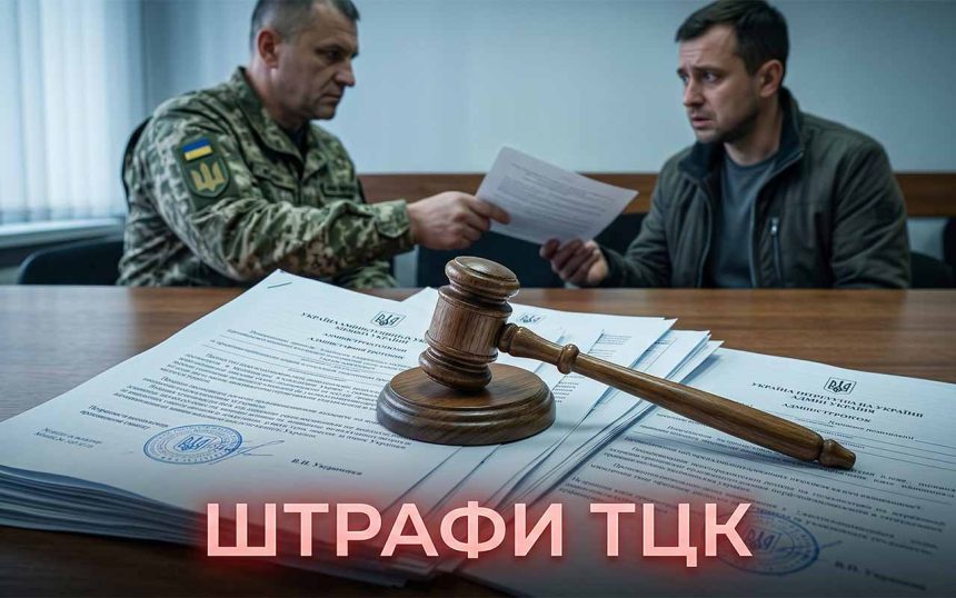 Штрафи від ТЦК за порушення військового обліку: законні підстави та реалії оскарження