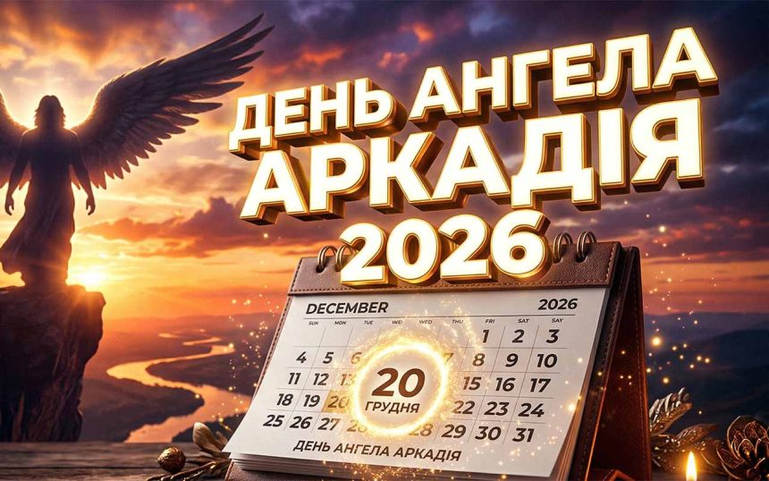 День ангела Аркадія 2026: коли святкувати в Україні за новим календарем та як найкраще привітати