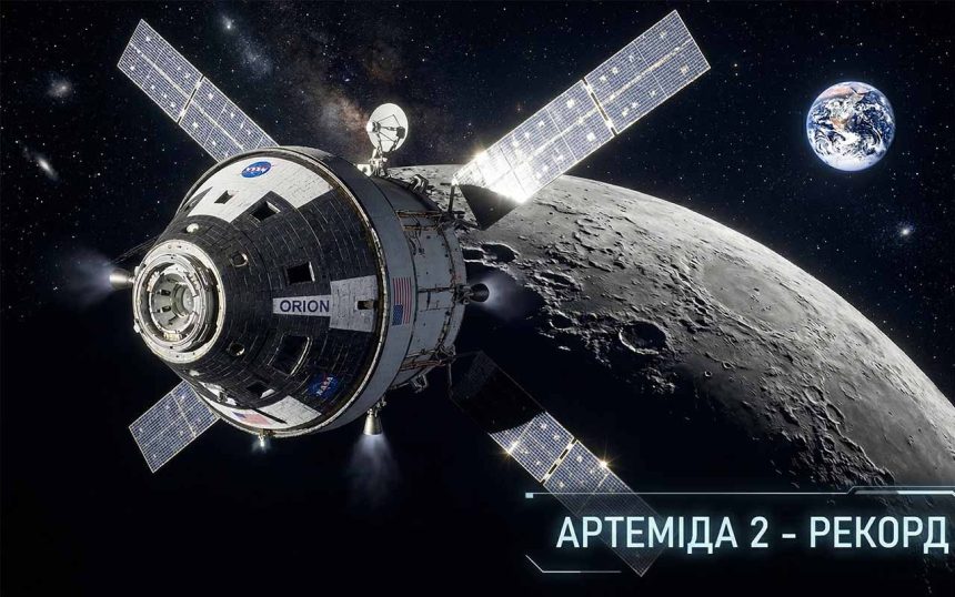 Історичний політ: місія Артеміда 2 встановила рекорд дальності у 406 764 км