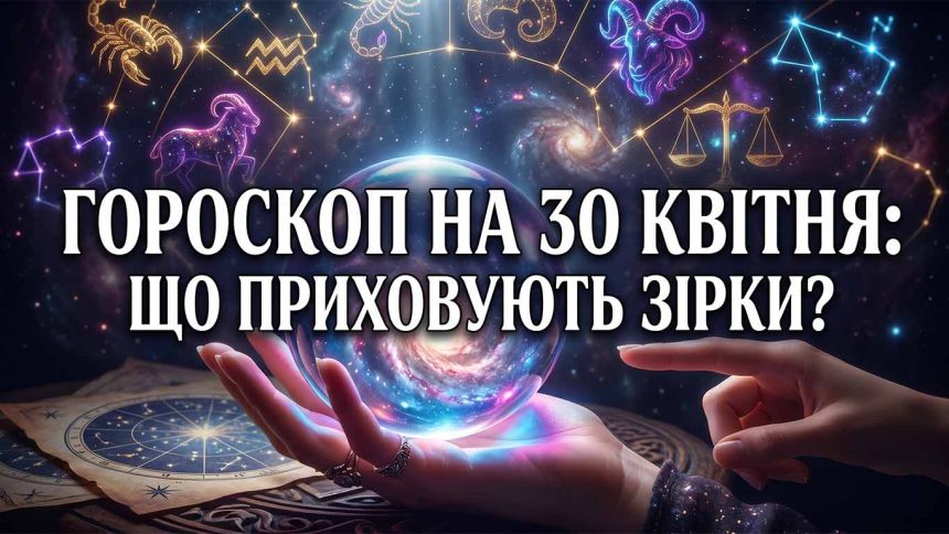 Гороскоп на 30 квітня 2026 року: містичні трансформації та несподівані повороти долі для всіх знаків Зодіаку