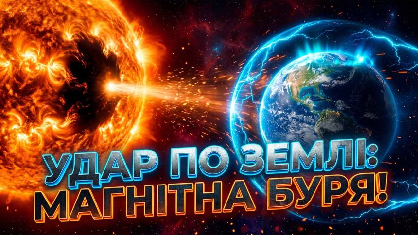 Магнітна буря рівня G1: Земля готується до геомагнітного удару від сонячної корональної діри