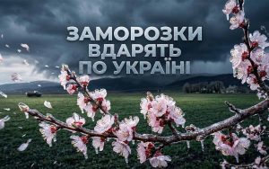 Квітнева аномалія: холодний фронт несе в Україну заморозки, шквальний вітер та мокрий сніг