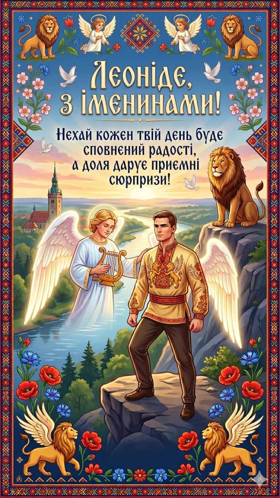Як привітати Леоніда з днем ангела: душевні варіанти