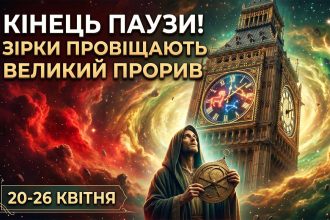 Тектонічні зсуви зодіаку: Гороскоп на тиждень 20-26 квітня 2026 року для всіх знаків