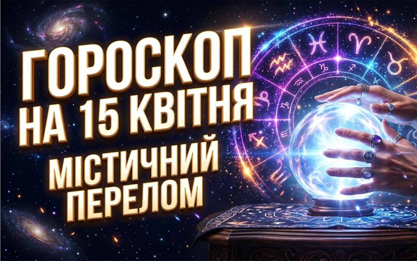 Гороскоп на 15 квітня 2026 року: Кармічні зміни, фінансові прориви та несподівані повороти долі