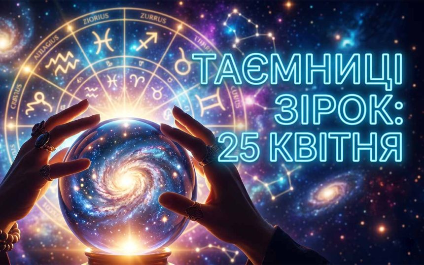 Астрологічний прогноз на 25 квітня 2026 року: Кардинальні зміни та вплив планет на всі сфери життя