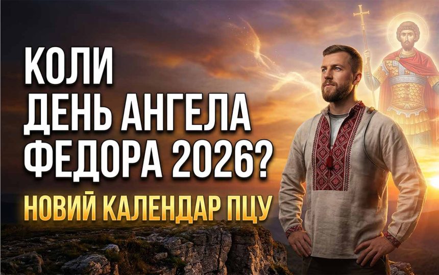 День ангела Федора 2026: повний список дат за новим календарем, значення імені та привітання