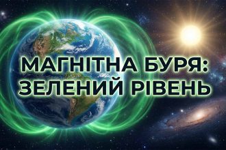 Космічний штиль після шторму: магнітна буря 13 квітня та її відлуння для здоров'я