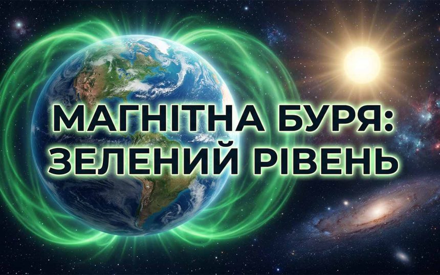 Космічний штиль після шторму: магнітна буря 13 квітня та її відлуння для здоров'я