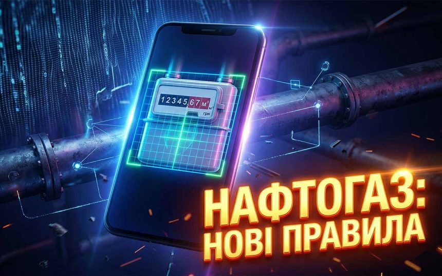 Цифрова революція Нафтогазу: нові правила передачі показань газових лічильників з 5 квітня та загроза боргів