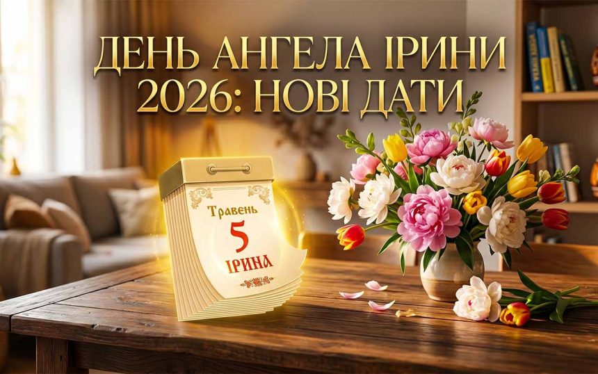 День ангела Ірини 2026: точні дати за новим календарем та традиції свята