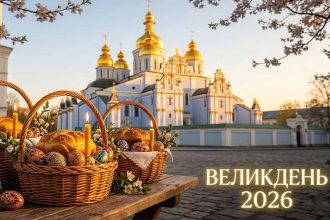 Великдень 2026 у Києві: головні храми для освячення пасок, святкові локації та найкращі привітання