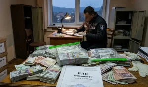 ДБР викрило масштабну схему: під час обшуків у голови ВЛК у Берегові на Закарпатті знайшли сотні тисяч доларів, фунти та форинти. Усі деталі резонансної справи.