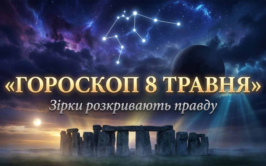 Гороскоп на 8 травня 2026 року: Венера запалює серця, Місяць у Водолії ламає звичне, а Плутон вимагає справжності — містичний прогноз для кожного знака Зодіаку